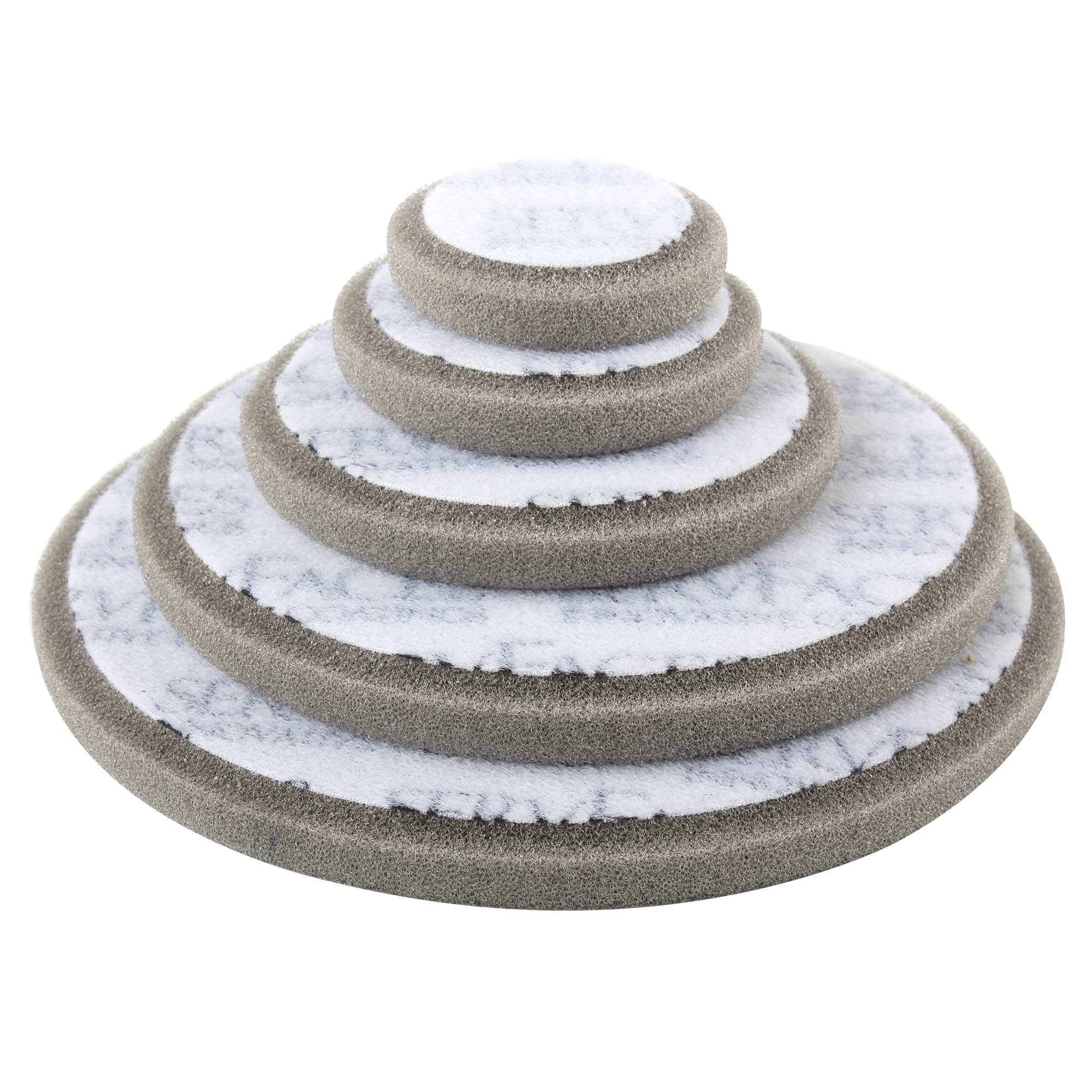 ServFaces Polierschwamm RT/V2 (grau-hart, offenzellig) - 5er Pack