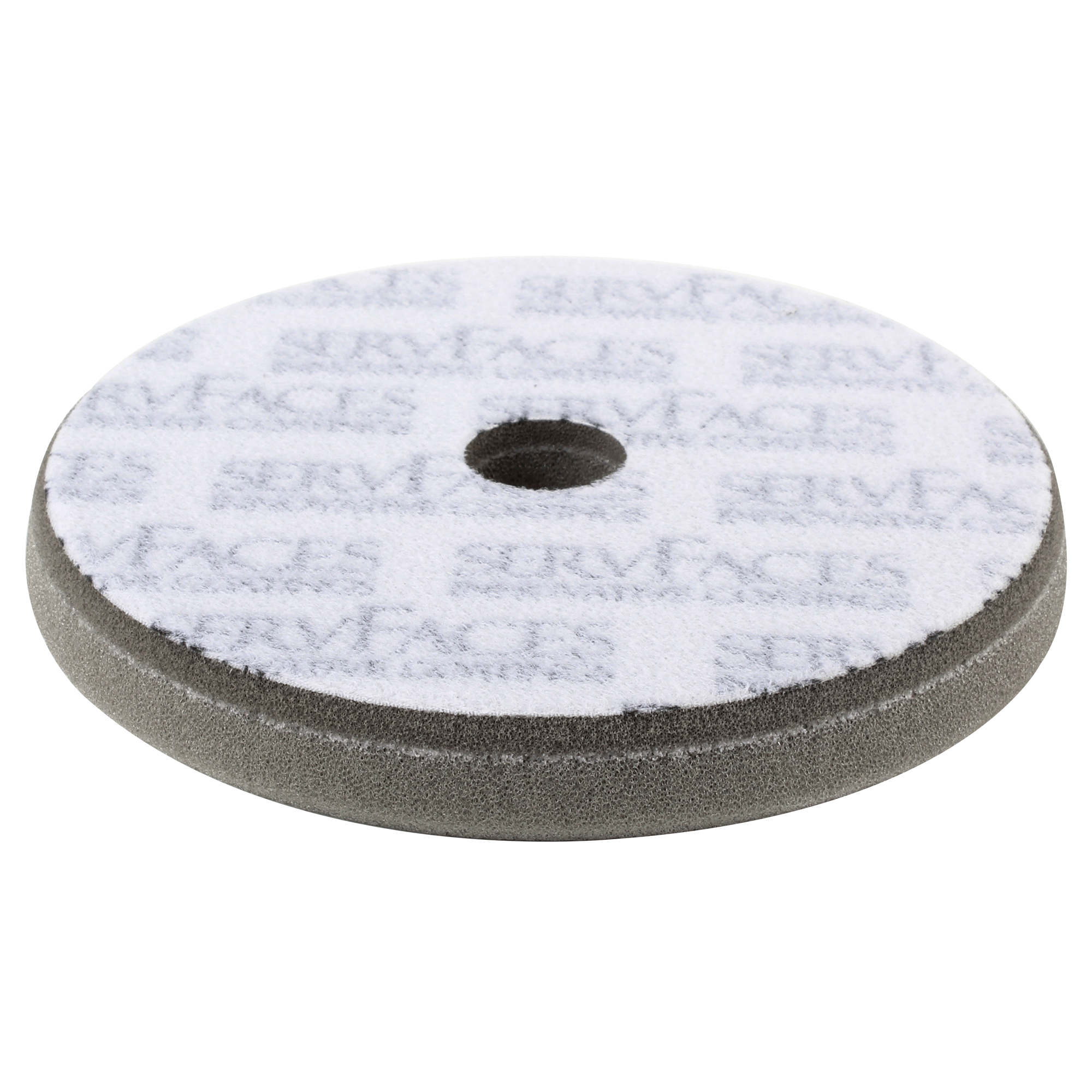 ServFaces Polierschwamm V2 Ø (grau/grau-hart, offenzellig)