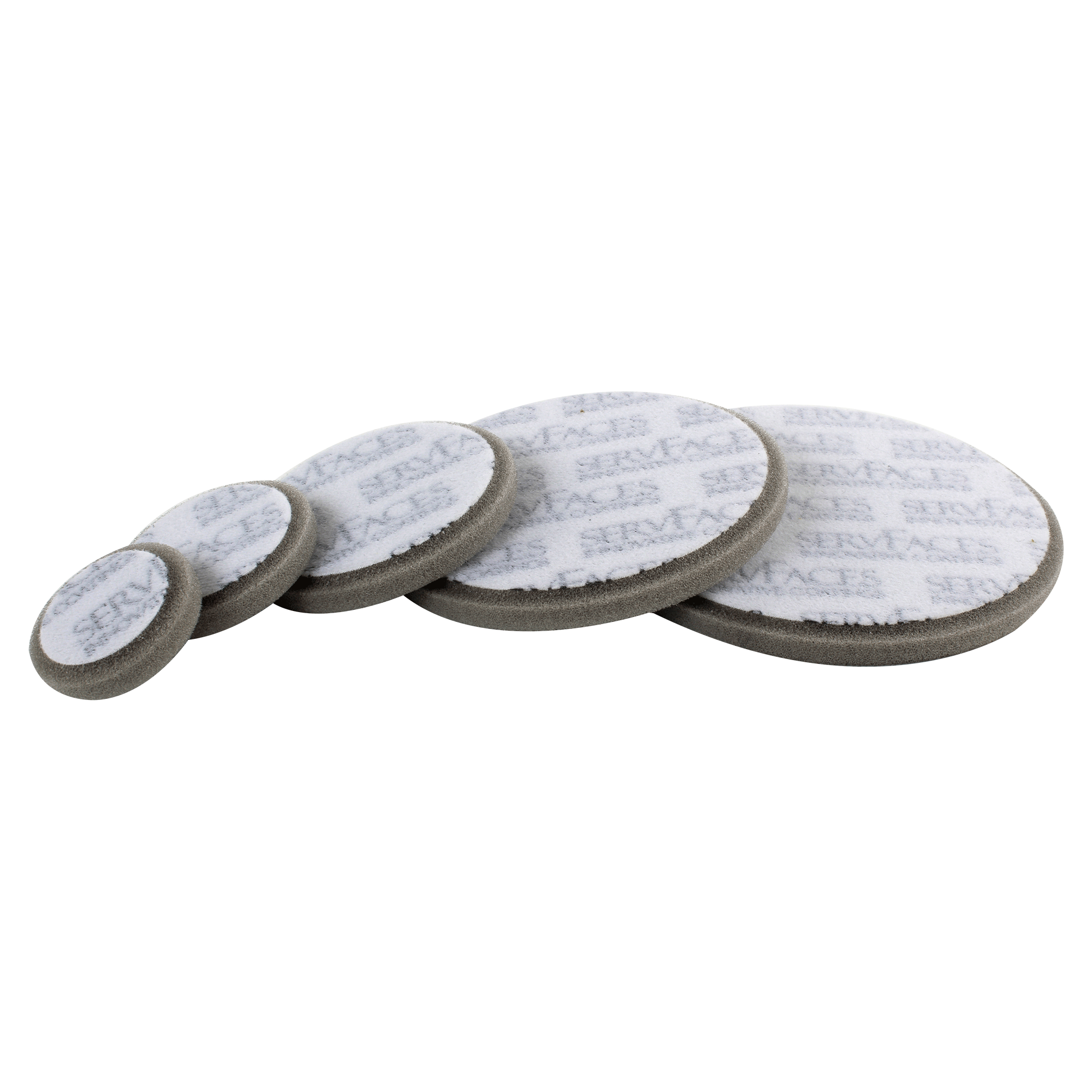 ServFaces Polierschwamm RT/V2 (grau-hart, offenzellig) - 5er Pack