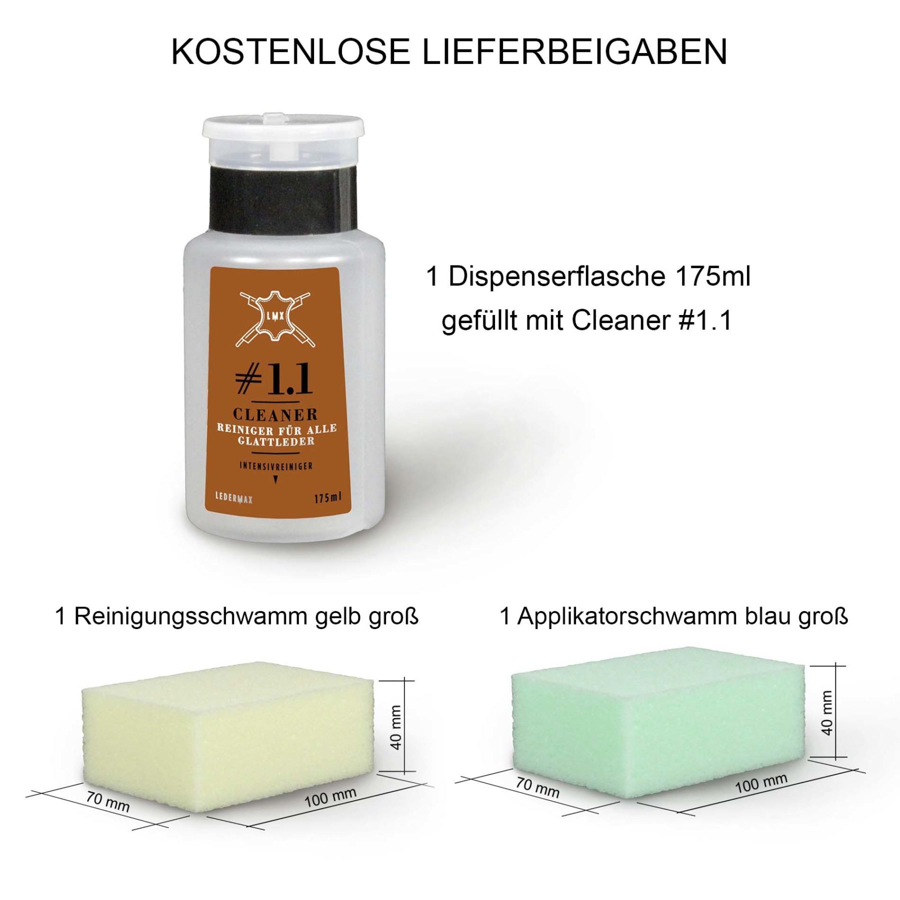 Ledermax Reinigungs- und Pflegeset